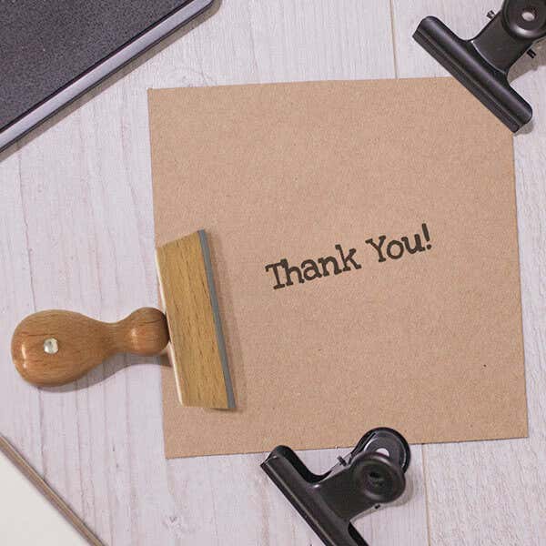 Customize Your Own Simple One Line Stamp