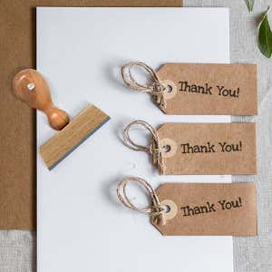 Customize Your Own Simple One Line Stamp