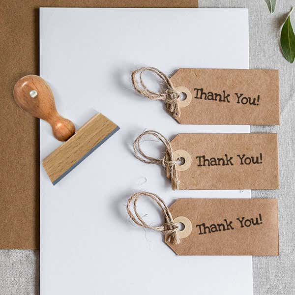 Customize Your Own Simple One Line Stamp