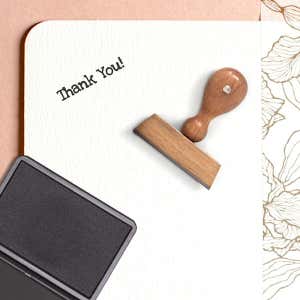 Customize Your Own Simple One Line Stamp