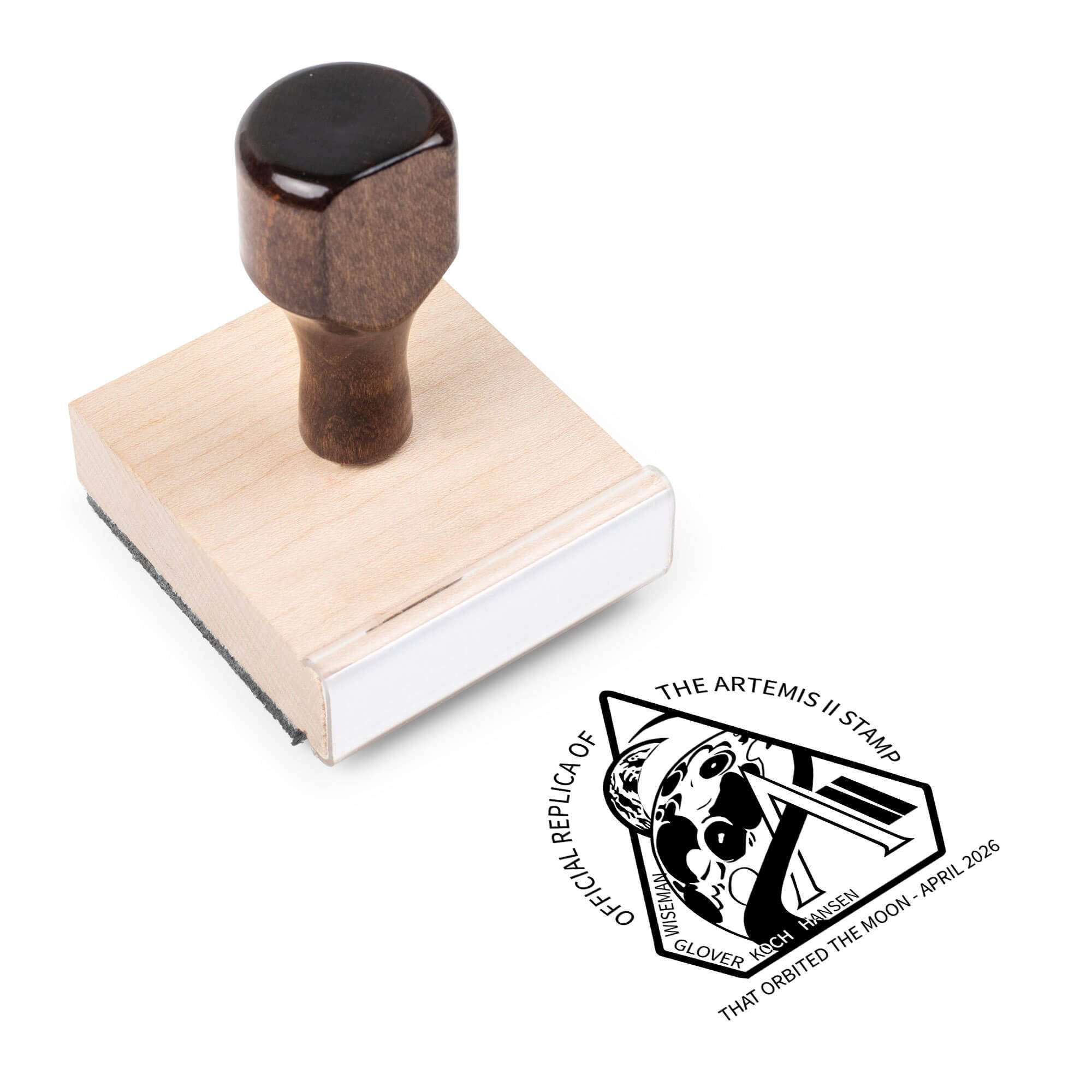 Authentic Replica of the Artemis II Stamp