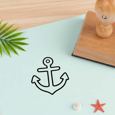 Anchor Craft Stamp - alternate view