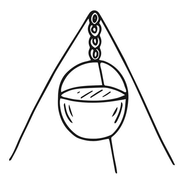 Camp Pot Craft Stamp