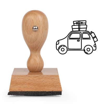 Road Trip Car Craft Stamp - alternate view