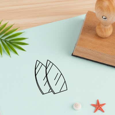 Surfboards Craft Stamp - alternate view