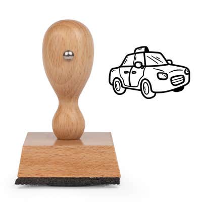 Taxi Craft Stamp - alternate view