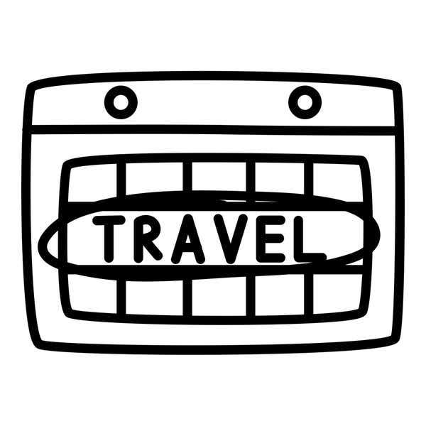 Travel Graphic Craft Stamp