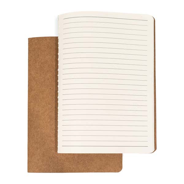 Kraft Lined Journal