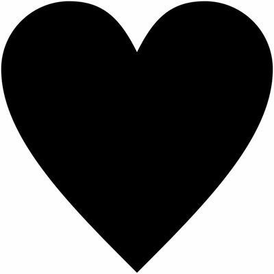 Solid Heart Stamp