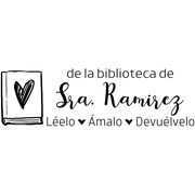 Spanish Teacher Library Stamp