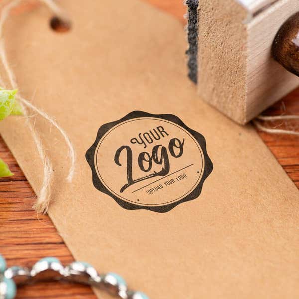 Small Logo stamp - 1 inch by 1 inch 