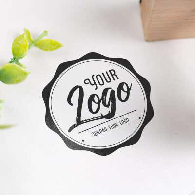 Traditional 1" x 1" Hand Stamp - alternate view