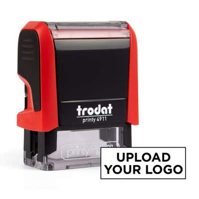 Serif 3 Line Clothing Stamp