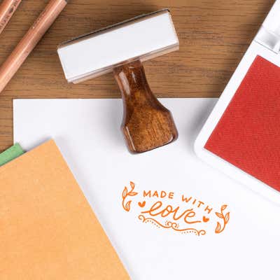 Orange Craft Ink Pad - alternate view