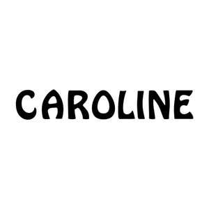 Impression font of cute clothing stamp