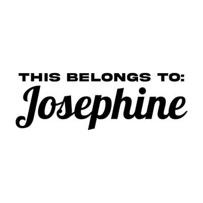 Serif 3 Line Clothing Stamp
