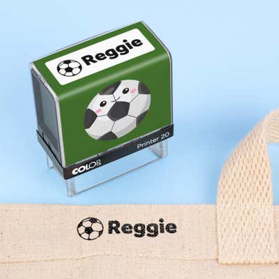 Soccer Clothing Name Stamp - alternate view