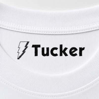 Thunder Bolt Clothing Name Stamp - alternate view