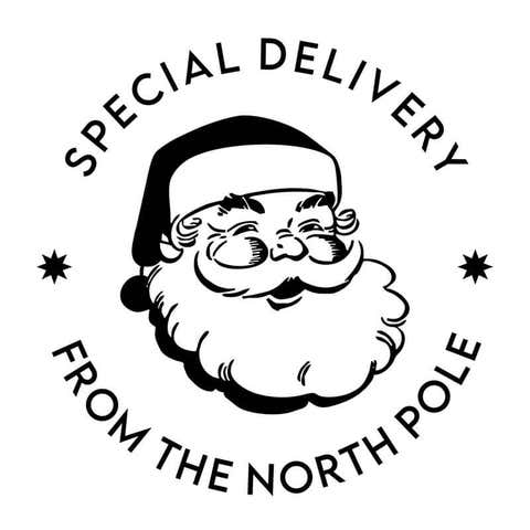 North Pole Delivery Holiday Embosser