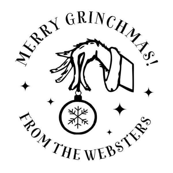 Grinchmas Custom Holiday Embosser