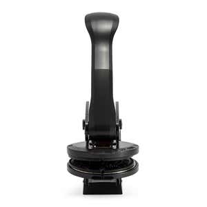 Head on view of the Williams Monogram Round Return Address Embosser