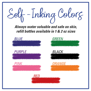 Self Inking Ink Color Choices