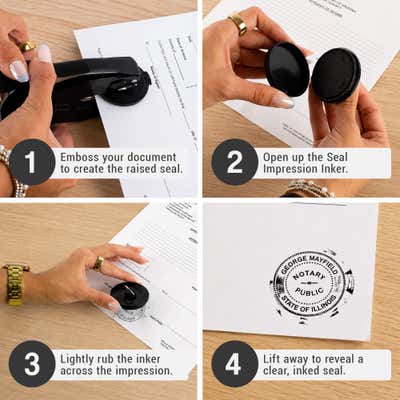 Seal Impression Inker - alternate view