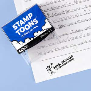 Gallopin’ Goucho Custom Teacher Stamp On Essay Next to Stamp Body