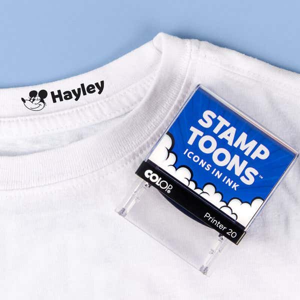 Gallopin’ Goucho Custom Clothing Stamp Impression on White Shirt