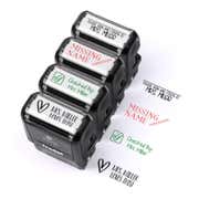 Personalized Teacher Grading Stamp Set – Custom Self-Inking 4-Pack