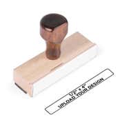 Traditional 1/2" x 4" Hand Stamp