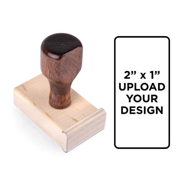 Traditional 2" x 1" Hand Stamp