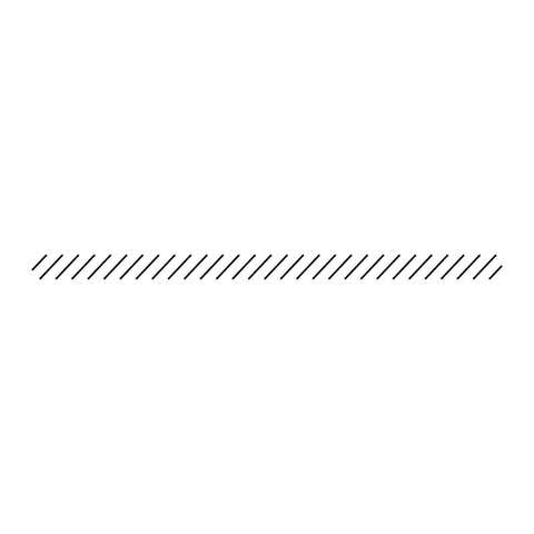 Slashed Lines Border Stamp