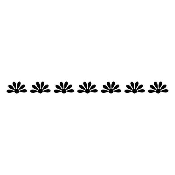 Daisy Chain Border Stamp