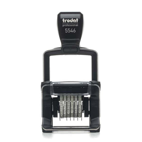 6 Digit Numberer Stamp Professional 5546 Trodat Stamp
