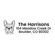 Personalized Dog Address Stamp – Choose Your Breed
