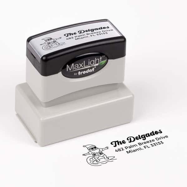 pre inked stamp 