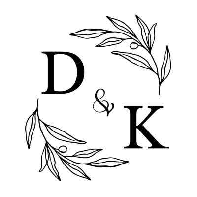 Botanical Initials Wedding Embosser – Custom Monogram Design - alternate view
