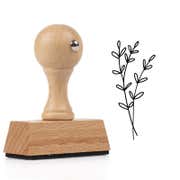 Simple Botanical Branches Envelope Accent Craft Stamp