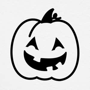 Pumpkin Envelope Craft Stamp