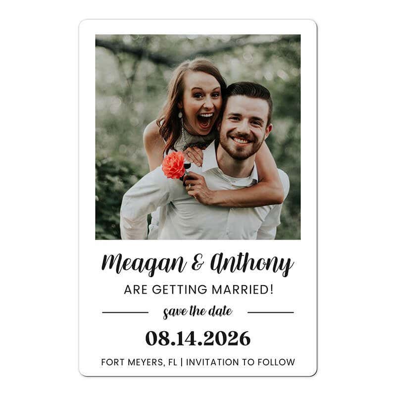 Getting Married Save The Date Magnet