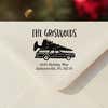 Griswold Holiday Return Address Stamp
