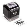 Pre-inked stamp shown from above featuring custom ‘Griswold Holiday’ holiday return address design.