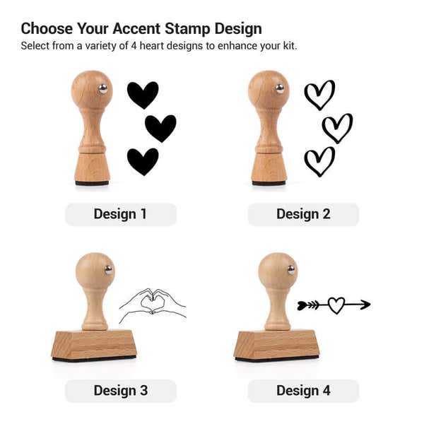 Script Accent Stamp Choose your Design