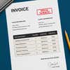 Invoice marked with a red rounded label reading FINAL NOTICE!