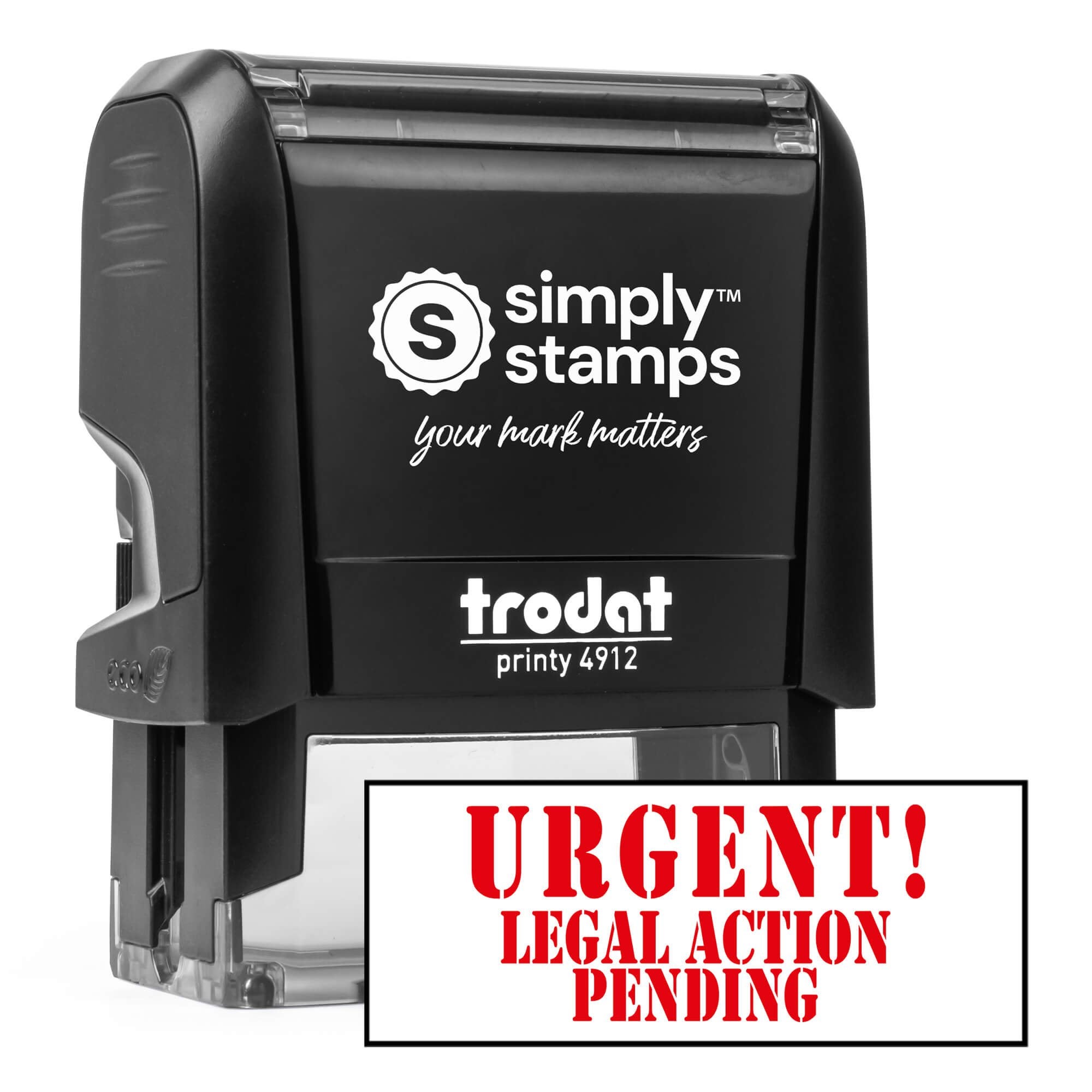 URGENT! Legal Action Stamp