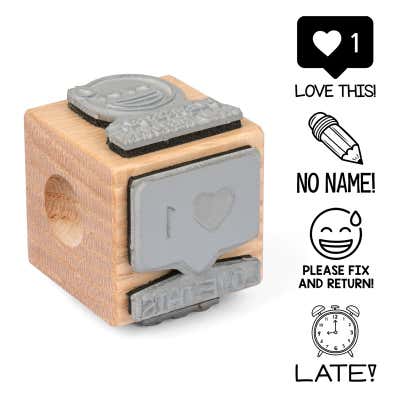 Custom 1 Line rubber stamp