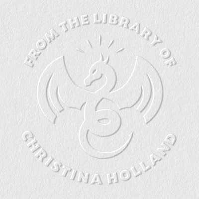 Custom Book Embosser - Dragon Rising - alternate view