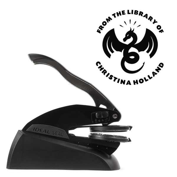 Custom Book Embosser - Dragon Rising