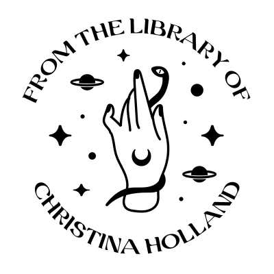 Enchanting Custom Book Stamp